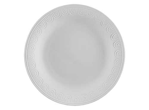 Boho Rimmed Dinner Plate | ceramicarts.com