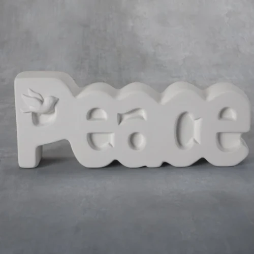 Peace Plaque | ceramicarts.com