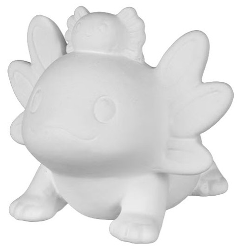 Mama and Baby Axolotl | ceramicarts.com