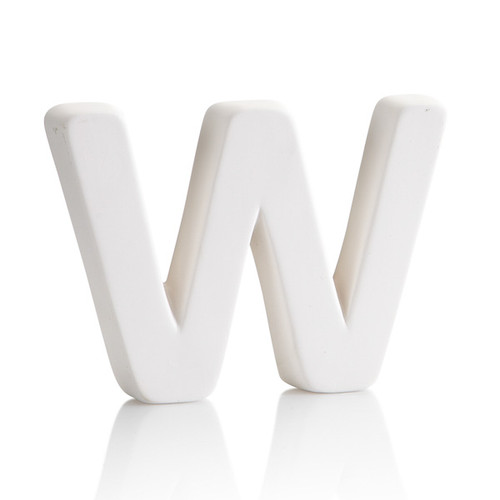 Letter W | ceramicarts.com