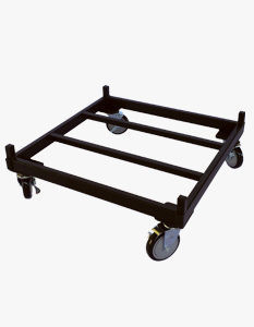 Rolling Kiln Stand for 8 Sided Kilns | ceramicarts.com