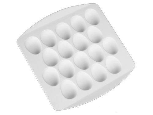 Square Egg Tray/4| ceramicarts.com