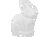 Chocolate Bunny / 6| ceramicarts.com