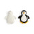 Penquin Flat Ornament/24  SPO | ceramicarts.com