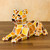Faceted Jungle Cat | ceramicarts.com