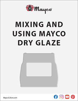 Mixing & Using Mayco Dry Glazes