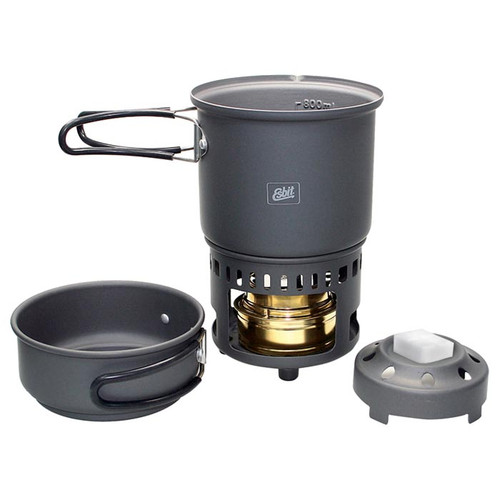 ALCOHOL BURNER & TREK COOKSET