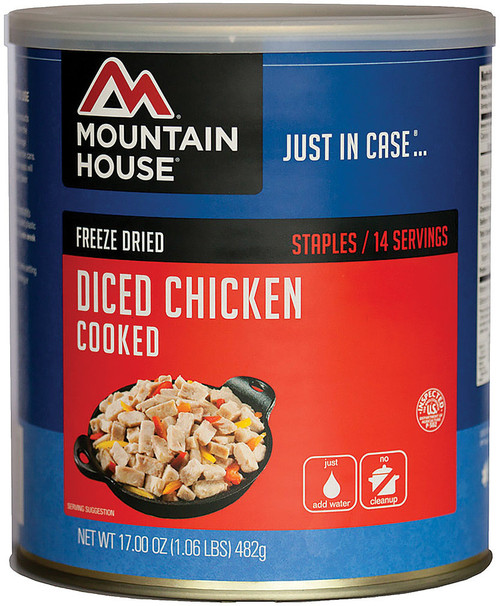 DICED CHICKEN CAN