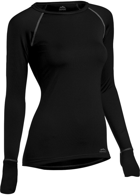 QUEST WOMENS CREW BLACK LG