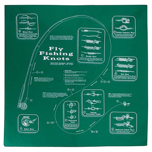 Fly Fishing Knots Bandana