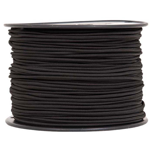 SHOCK CORD 1/8" X 500' BLACK