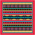 MODERN AZTEC w/RED TRIM