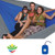 HAMMOCK BLISS TRIPLE BLUE/SILV