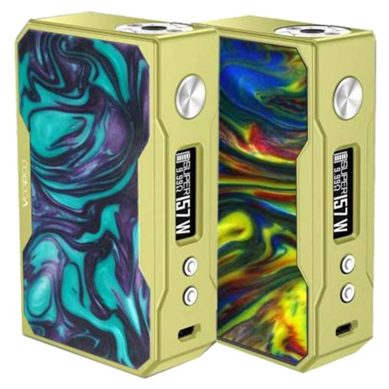 Voopoo Drag 157W TC Limited Edition Gold Box Mod Free Shipping £54.99 From  Vaper Superstore