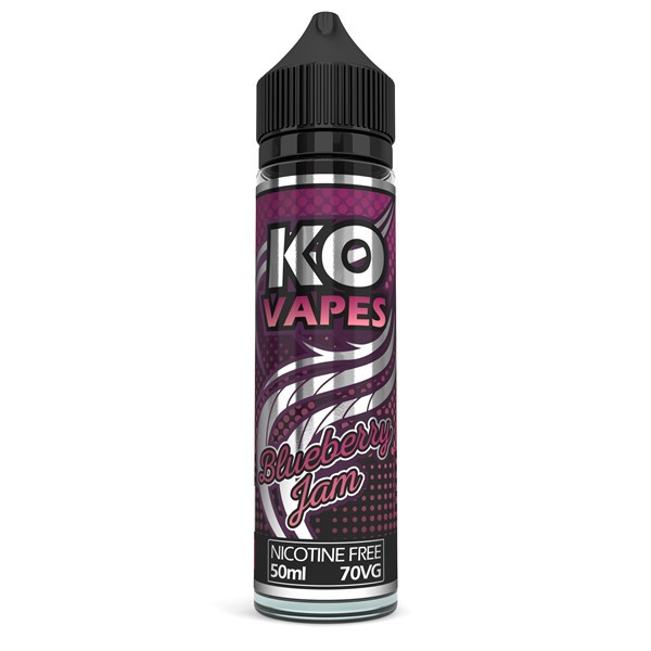 Blueberry Jam E Liquid 50ml by KO Vapes £4.79 Free Nic Shot