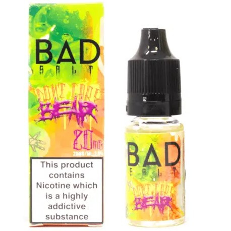 Dont Care Bear Nic Salt E Liquid 10ml by Bad Drip Labs - 10 For £11.99
