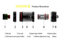 Uwell Crown 3 III Mini Vape Tank Atomizer Parts