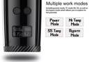 Uwell Nunchaku 80w Starter Kit Modes