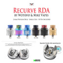 Wotofo Recurve Single Coil RDA Specification