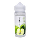 Green Apple 100ml (120ml with 2 x 10ml nicotine shots to make 3mg) Shortfill By Skwezed