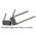 Framed Staple Mini Alien 0.22 Ohms Coils