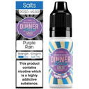 Purple Rain Nic Salt E Liquid 10ml By Dinner Lady