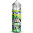 Apple Sours E Liquid 100ml by Kingston Sweets E Liquids