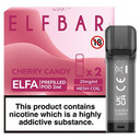 Cherry Candy Elfa Pre-filled E Liquid Pods by Elf Bar