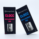 5 Pack Kanger CLOCC Coil Heads with either Stainless Steel or Ni200 wire