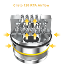 Cleito 120 RTA System Airflow