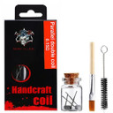 Demon Killer Handcraft Parallel Double Coil Prebuilt Wire Set Ni80 0.15 Ohms Packaging