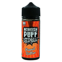 Peanut Butter Popcorn E Liquid 100ml Shortfill 0mg (120ml with 2 x 10ml Nicotine Shots Making Liquid 3mg) By Moreish Puff