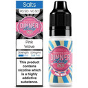 Pink Wave Nic Salt E Liquid 10ml By Dinner Lady