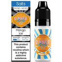 Mango Ice Nic Salt E Liquid 10ml By Dinner Lady