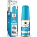 Blue Ice Pop Nic Salt E Liquid 10ml by Bar Juice 5000