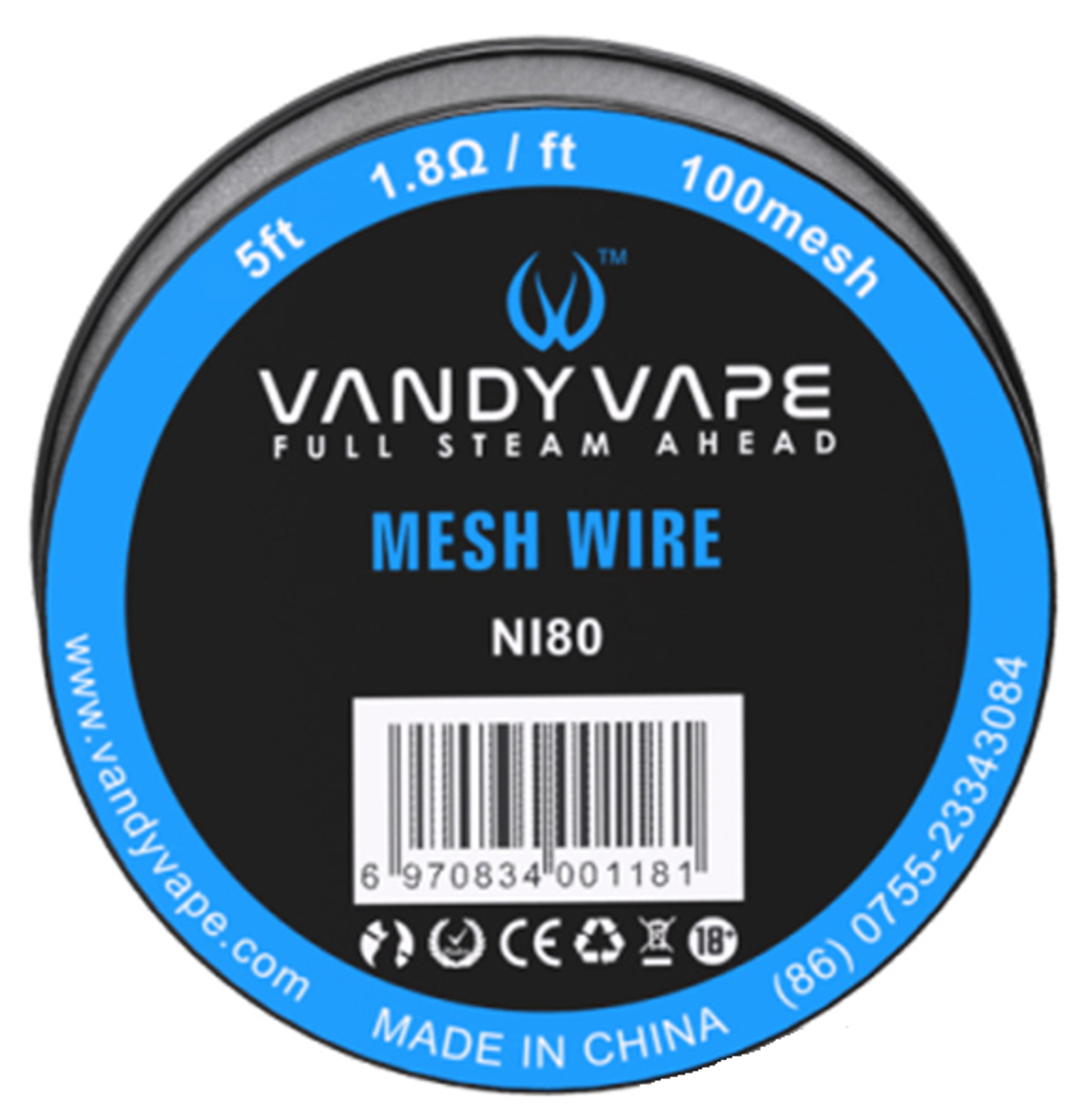 Cheap Vandy Vape Mesh Wire KA1 Ni80 SS316L £4.49 Vape Coil Wire