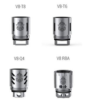 3 Pack SMOK TFV8 Tank V8 Turbo Coils 3 Pack SMOK TFV8 Tank V8 Turbo Coils