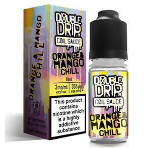 Orange & Mango Chill E Liquid By Double Drip Coil Sauce 10ml