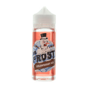 Strawberry Ice E Liquid 100ml by Dr Frost (Zero Nicotine & Free Nic Shots to make 120ml/3mg)
