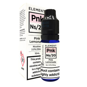 Pink Lemonade - Element NS20 - 20mg Nicotine Salts E Liquid - 10ML
