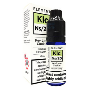 Key Lime Cookie - Element NS20 - 20mg Nicotine Salts E Liquid - 10ML