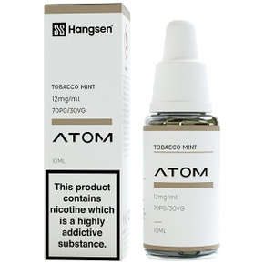 Hangsen Tobacco Mint E Liquid 10ml (Atom Series 70PG 30VG)