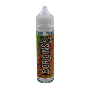 Papio E Liquid 50ml Short Fill 0mg (60ml of e liquid with 1 x 10ml nicotine shots to make 3mg) By Origins from Twelve Monkeys