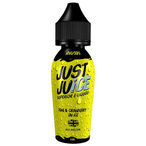 Kiwi & Cranberry on Ice 50ml (Free Nic Shot Included) Shortfill by Just Juice Kiwi & Cranberry on Ice 50ml (Free Nic Shot Included) Shortfill by Just Juice