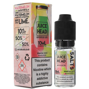 Watermelon Lime Nic Salt E Liquid 10ml by Juice Head