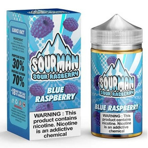 Blue Raspberry E Liquid 200ml By Sourman Blue Raspberry E Liquid 200ml By Sourman