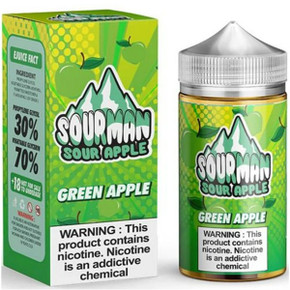 Green Apple E Liquid 200ml By Sourman