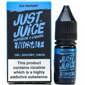 Blue Raspberry Nic Salt E Liquid 10ml By Just Juice Blue Raspberry Nic Salt E Liquid 10ml By Just Juice