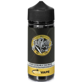 Gold E Liquid 100ml by Ruthless Vapor (Zero Nicotine & Free Nic Shots to make 120ml/3mg) Gold E Liquid 100ml by Ruthless Vapor (Zero Nicotine & Free Nic Shots to make 120ml/3mg)