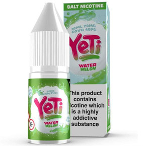 Watermelon Ice Nic Salt E Liquid 10ml By Yeti Watermelon Ice Nic Salt E Liquid 10ml By Yeti